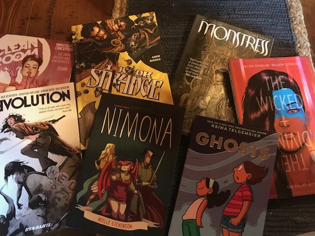 7 graphic novels in 7 days