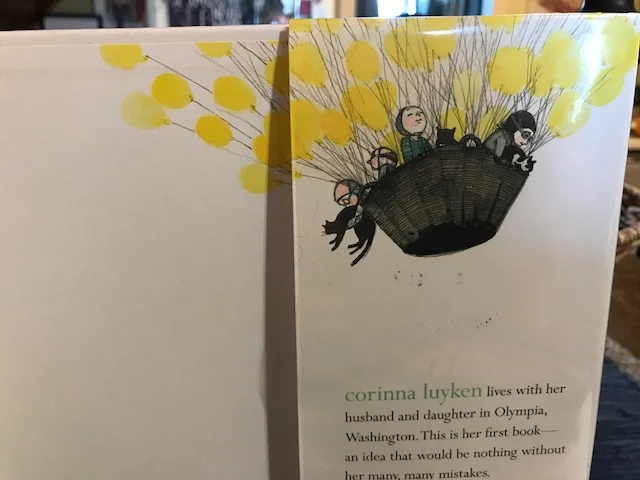Inside back cover of THE BOOK OF MISTAKES