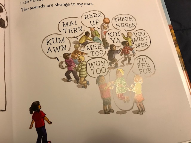 New school, new language in I'M NEW HERE by Anne Sibley O'Brien