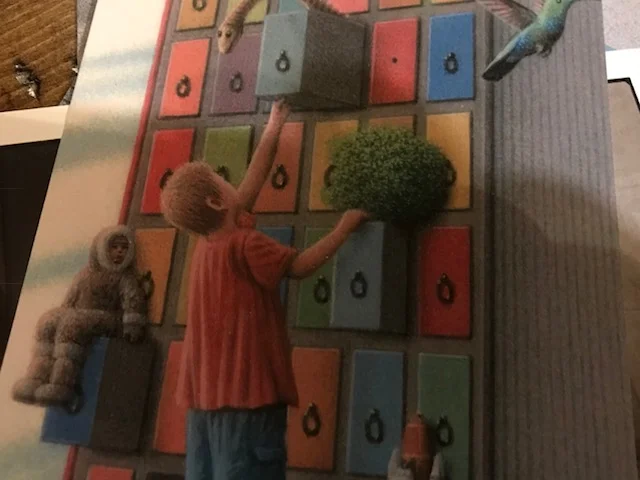 POSTCARD #7: IN DER KLETTERWAND by Quint Buchholz