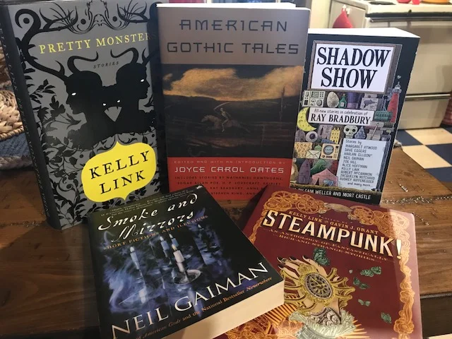 A little steampunk, some gothic tales, a tribute to Ray Bradbury, assortments from Kelly Link and Neil Gaiman — here are some go-to anthologies and short-story collections.