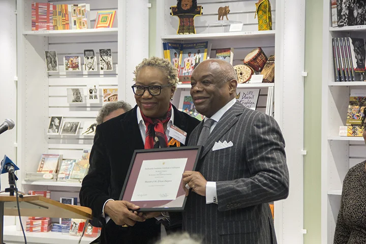 Linda Harrison and the Honorable Willie Brown