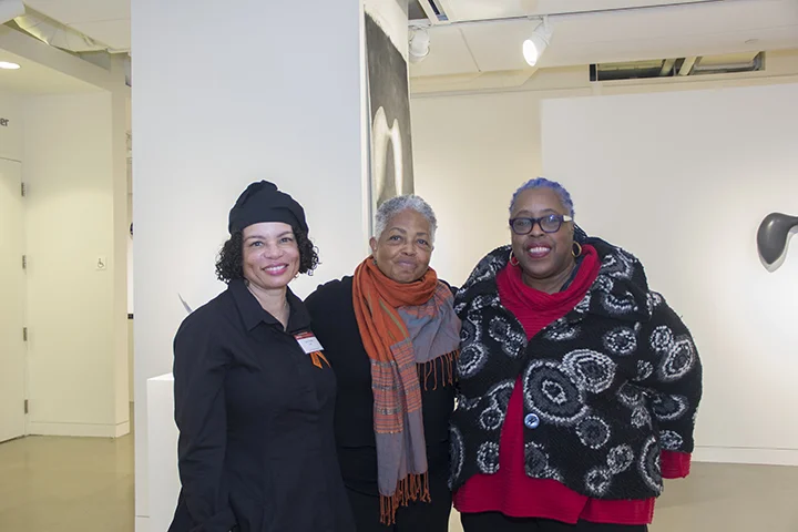 With Lizetta LeFalle-Collins and Mildred Howard