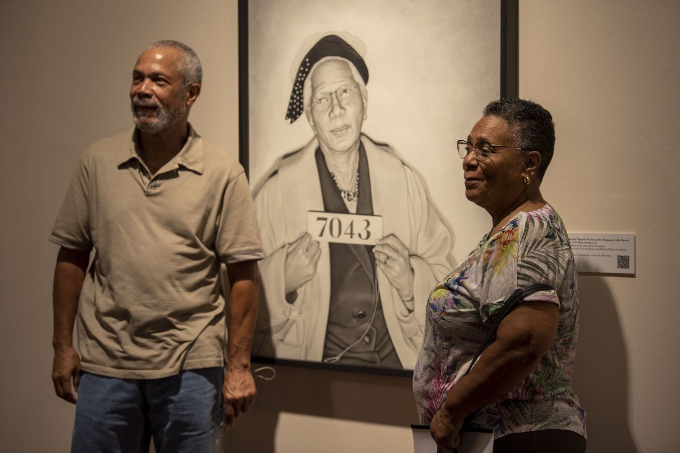 Descendant families attending the opening reception at Spelman College Museum of Fine Arts. 2022