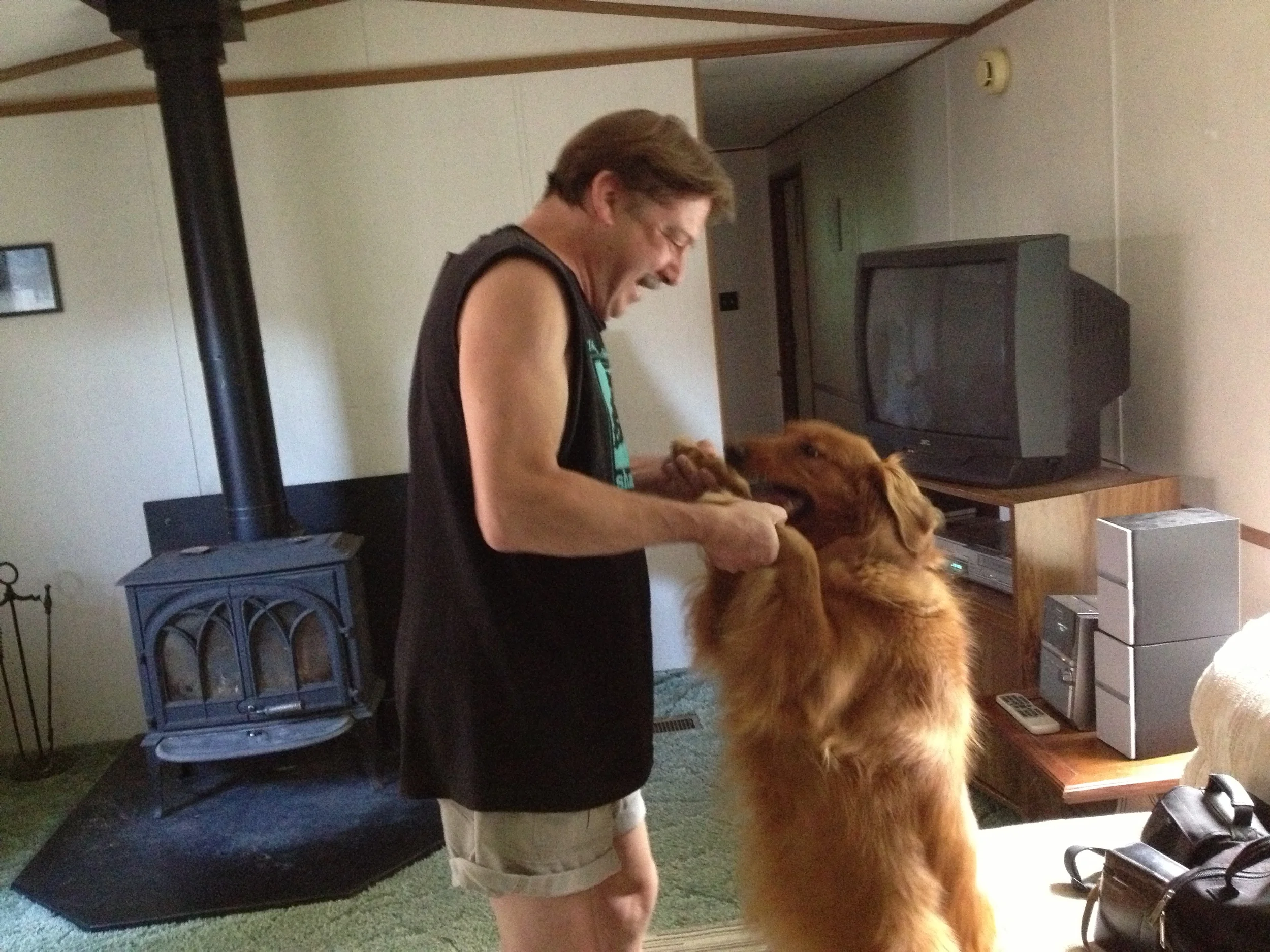 dancing reggae with Callie