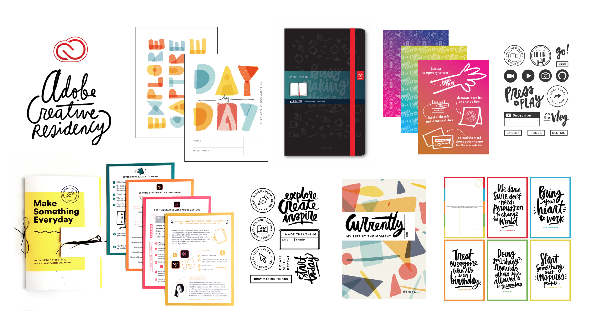 Other projects I've worked on during the Residency. These were not in my initial proposal but were fun opportunities that popped up along the way! :)
