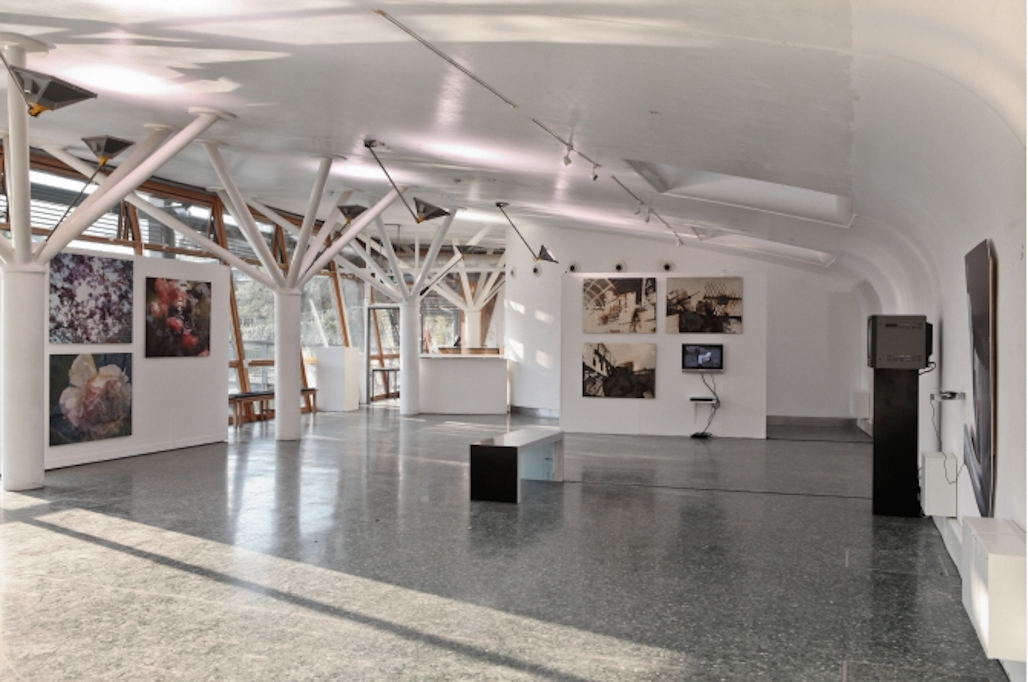  'Scale and Place' Installation view of Games work at Mile End Art Pavilion, 2012 