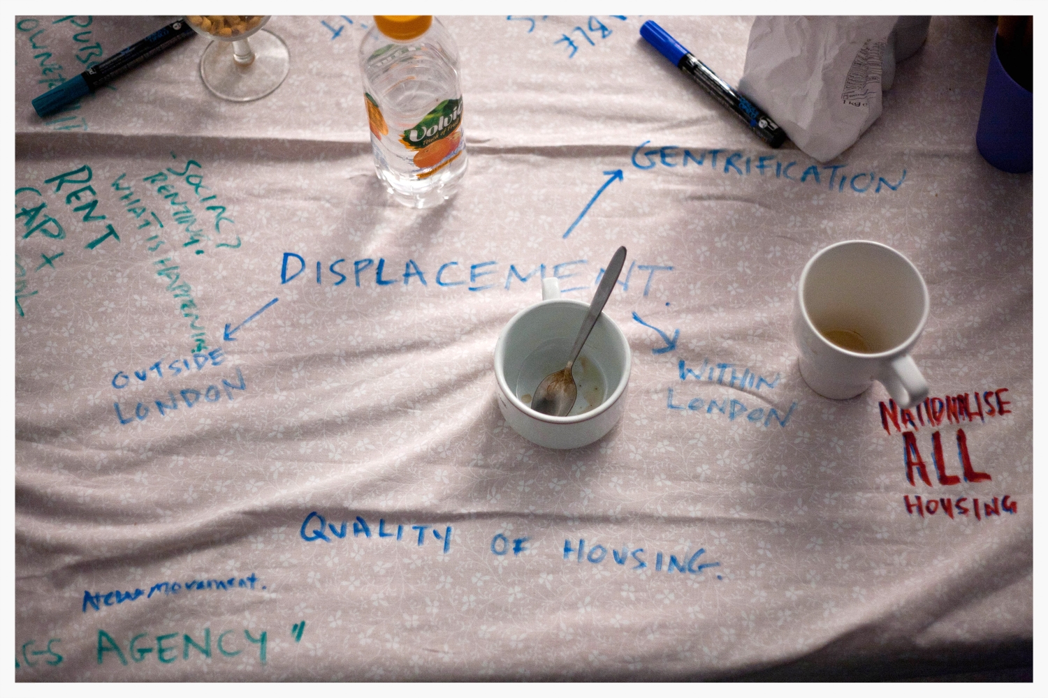  Round table discussion   'Real Estates'  a project by Fugitive Images, Focus E15,http://focuse15.org/ PEER Gallery, 19th March 2015 