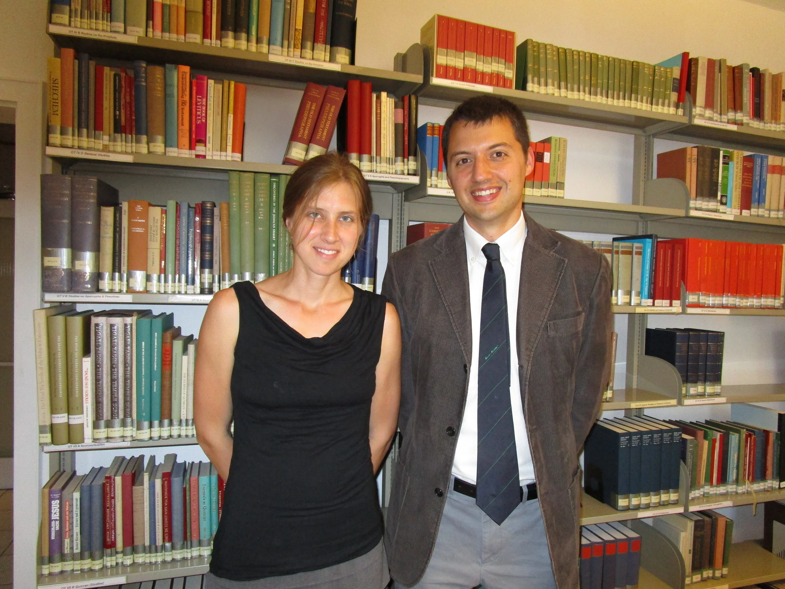 Sarah and Daniel Smith at the Institute July 2017