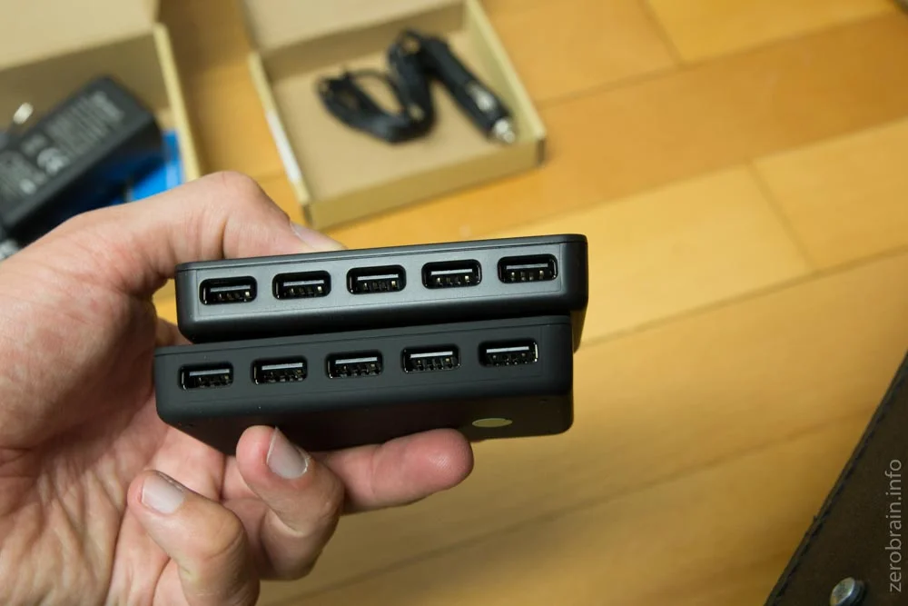 Test: 5 Port Tischladegerät / Autoladegerät