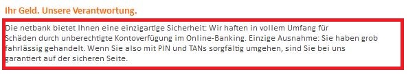 Quelle www.netbank.de (Sicherheit)