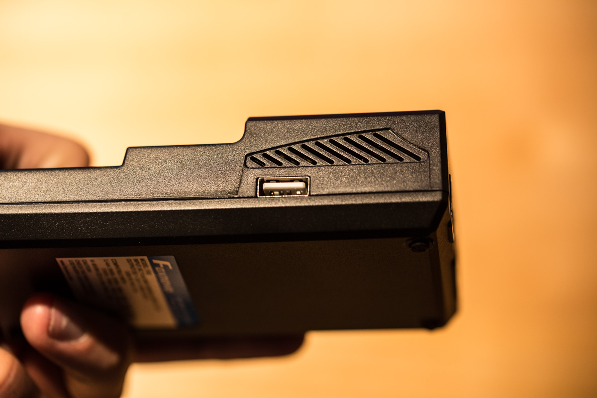 USB Anschluss bei Benutzung als Powerbank