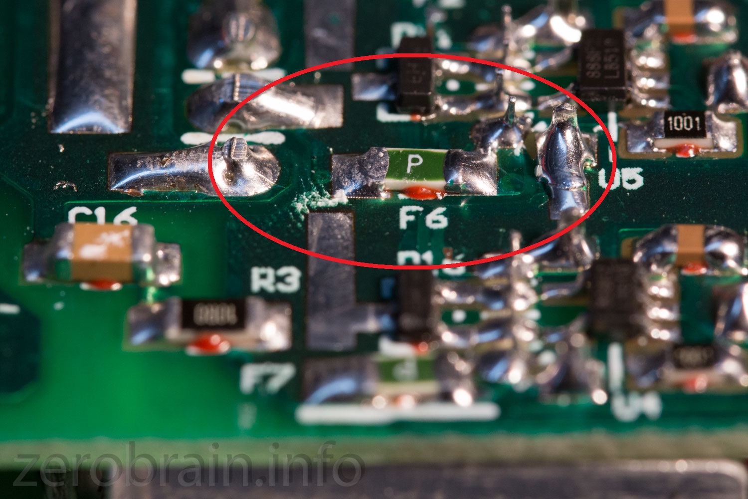 Eine einwandfreie Polyfuse
