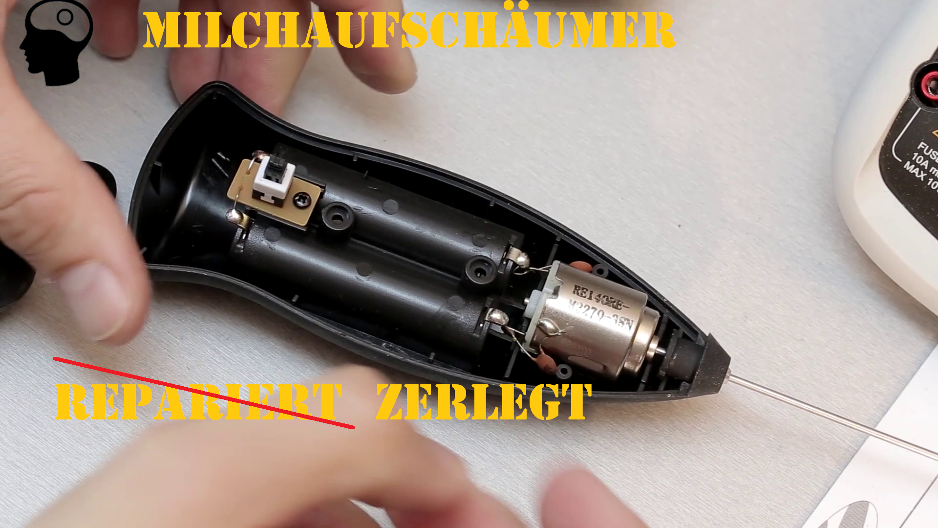 Video:  Reparatur/Teardown: Schäum vor Glück oder bring´s zurück