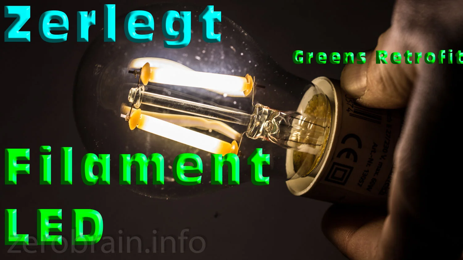 Test: Retrofit Filament LED von Greens zerlegt