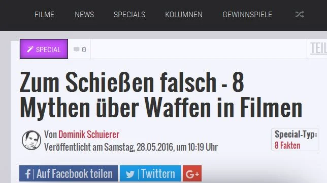 Kolumne: "Zum Schießen falsch"