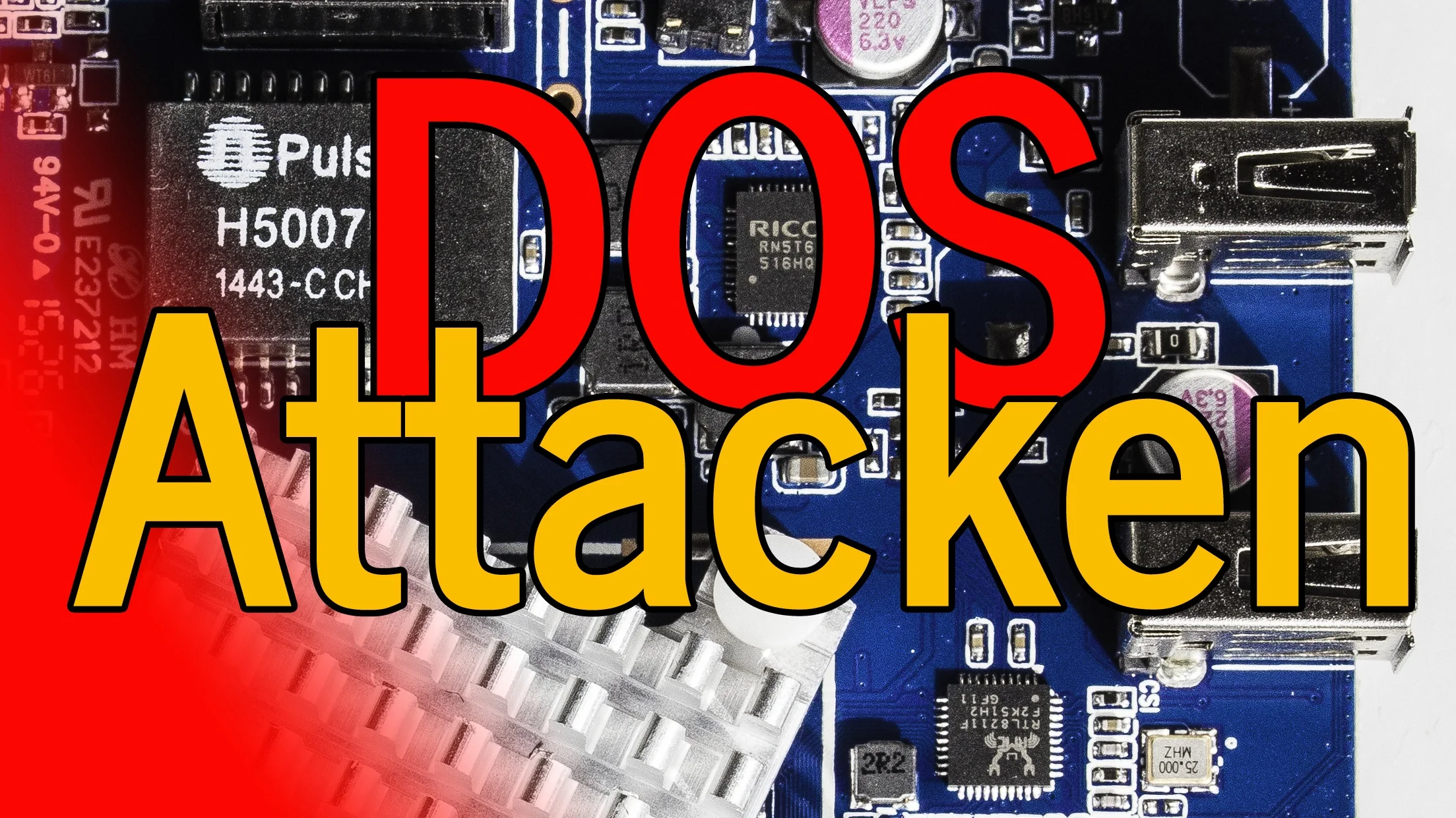 Video: "Denial of Service" Attacken und Mafiamethoden.