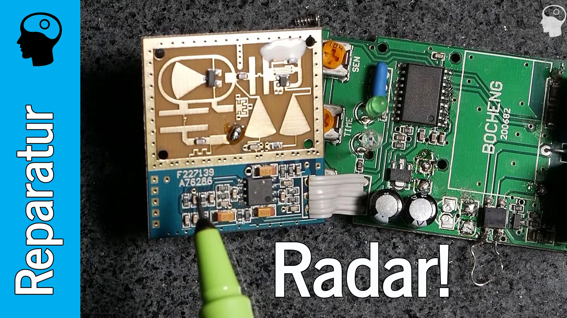Video: Die Geschichte vom kaputten Radarsensor (ein Reparaturversuch)