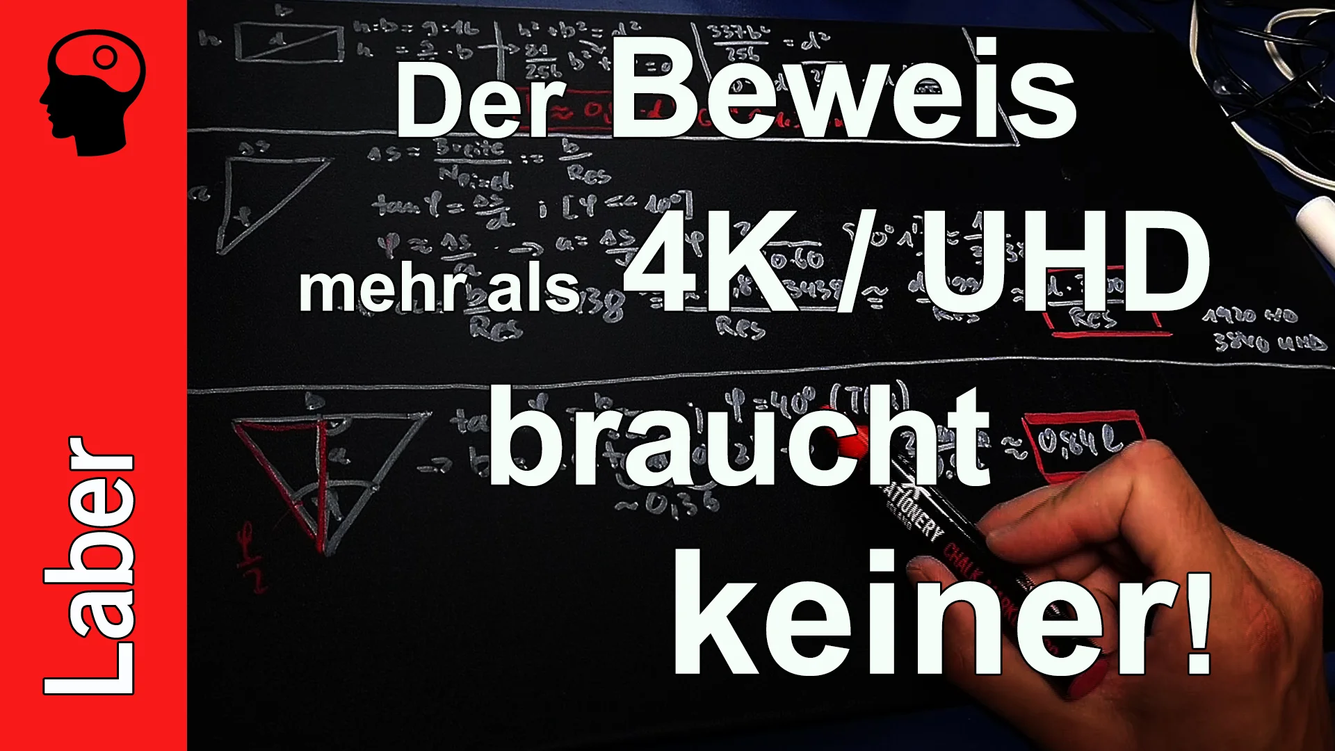 Nachgerechnet: 4K (UHD) mit Abstand am besten?