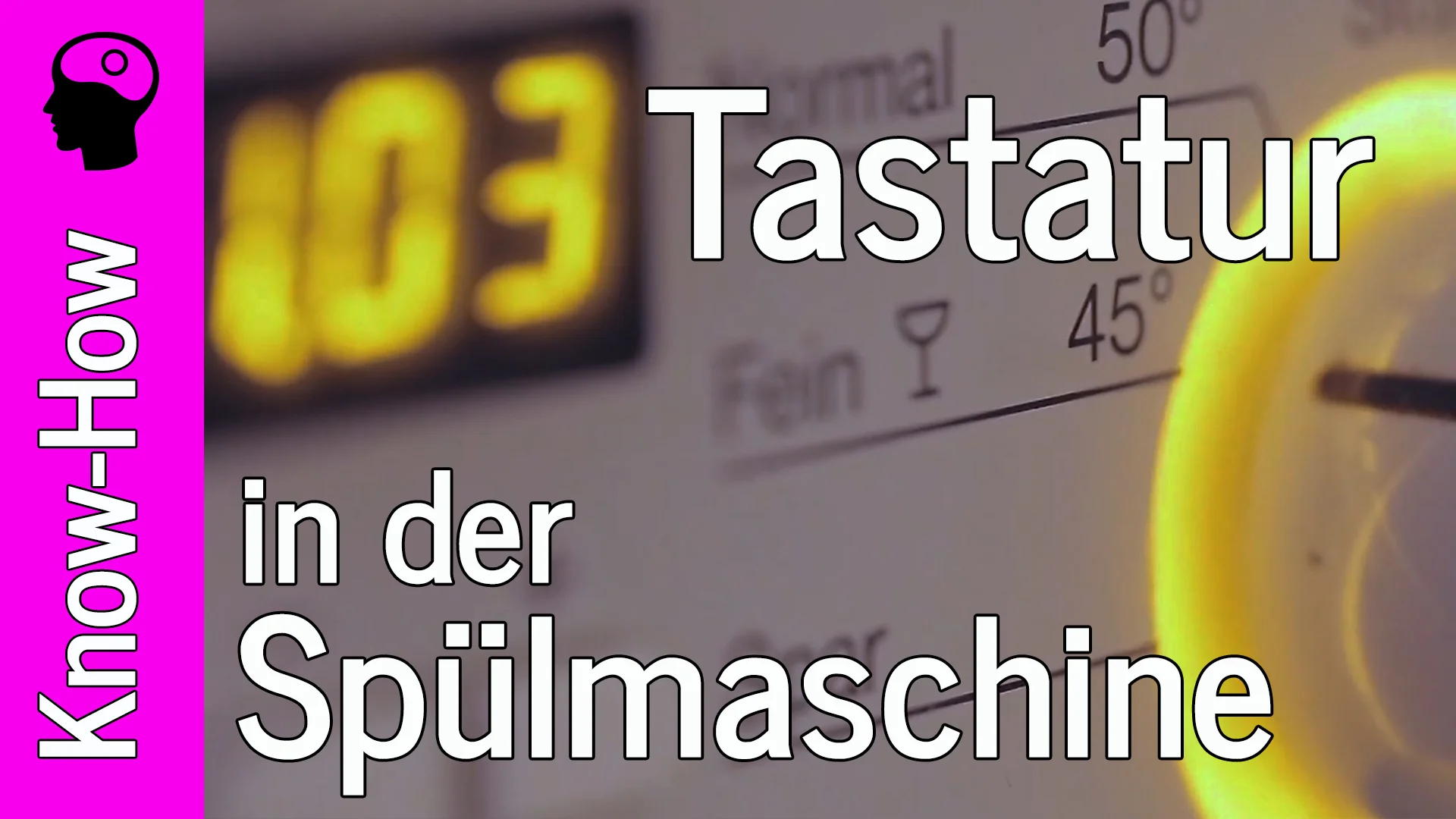 PC Tastatur reinigen EXTREM: Cherry in der Spülmaschine!