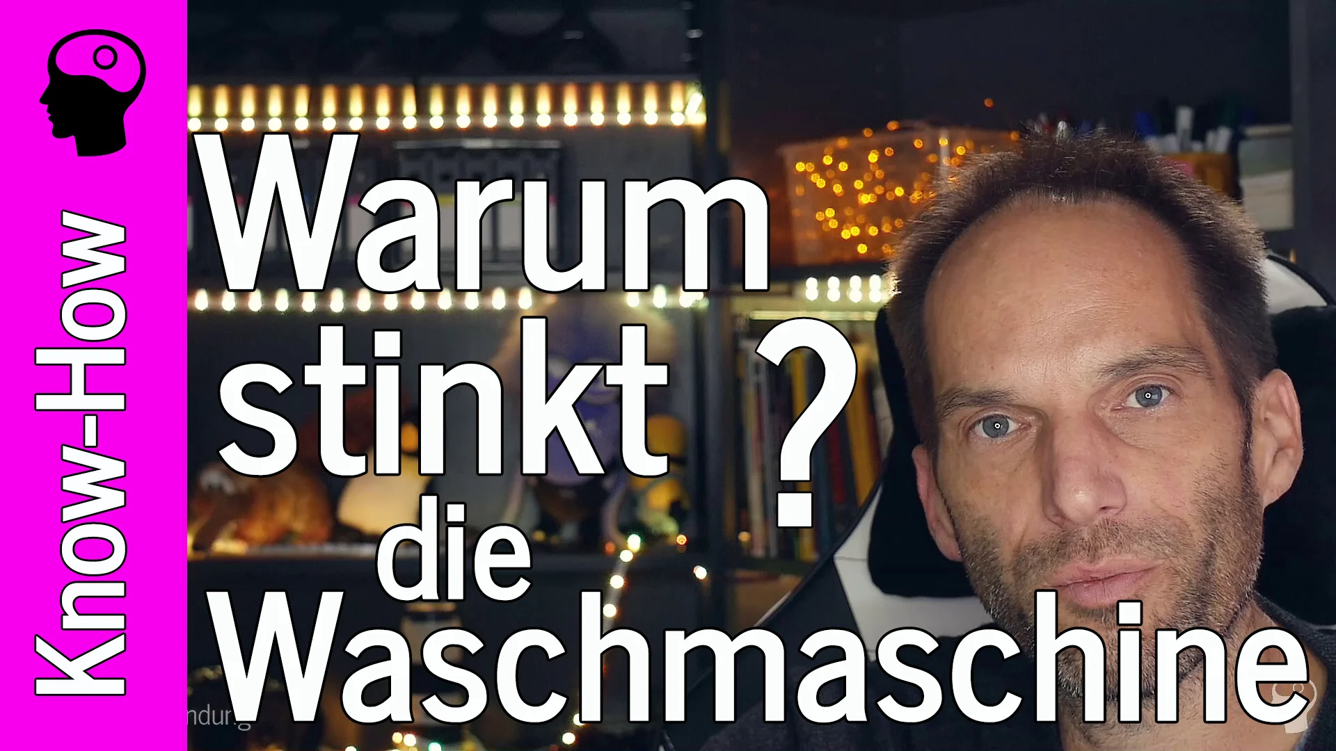 Warum stinkt die Waschmaschine?