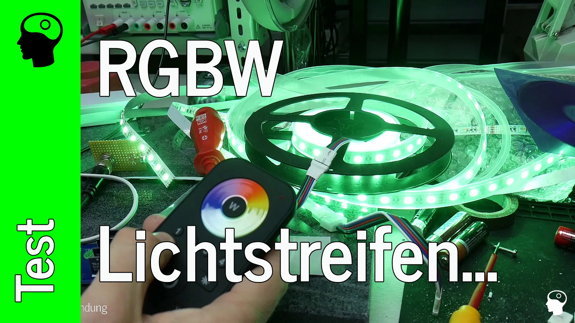 Video: LED RGBW Leuchtstreifen - Ansteuerungsprobleme....