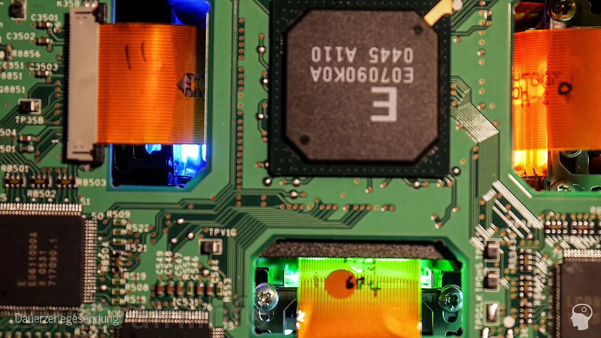 Sanyo Z3 von oben