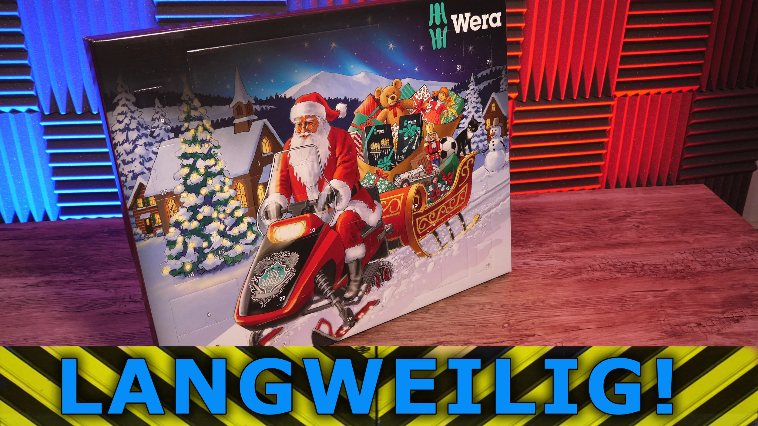 Enttäuschend: Wera Adventskalender 2019: (Review)
