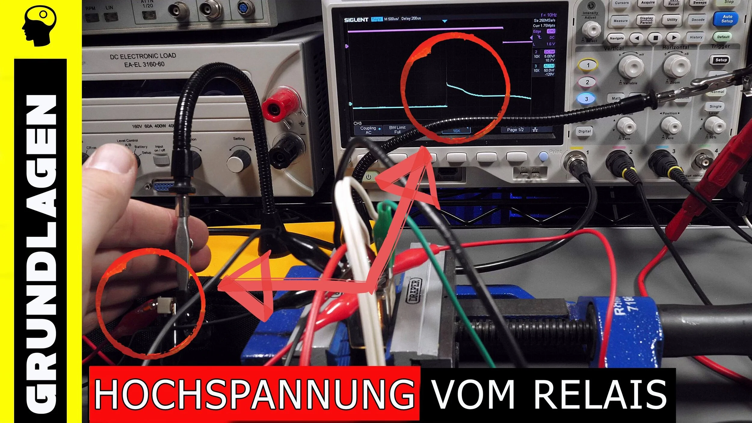 Video: Relais entstören mit Nebenwirkungen