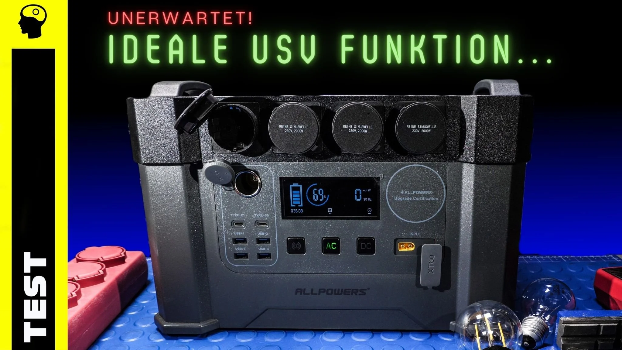 Allpowers S2000 Review - gequält und reing´schaut