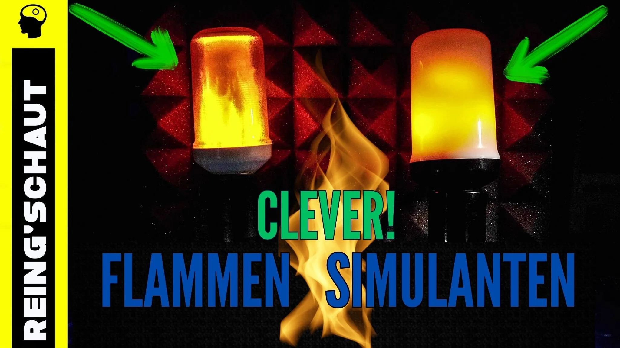 "Flammende LEDs"