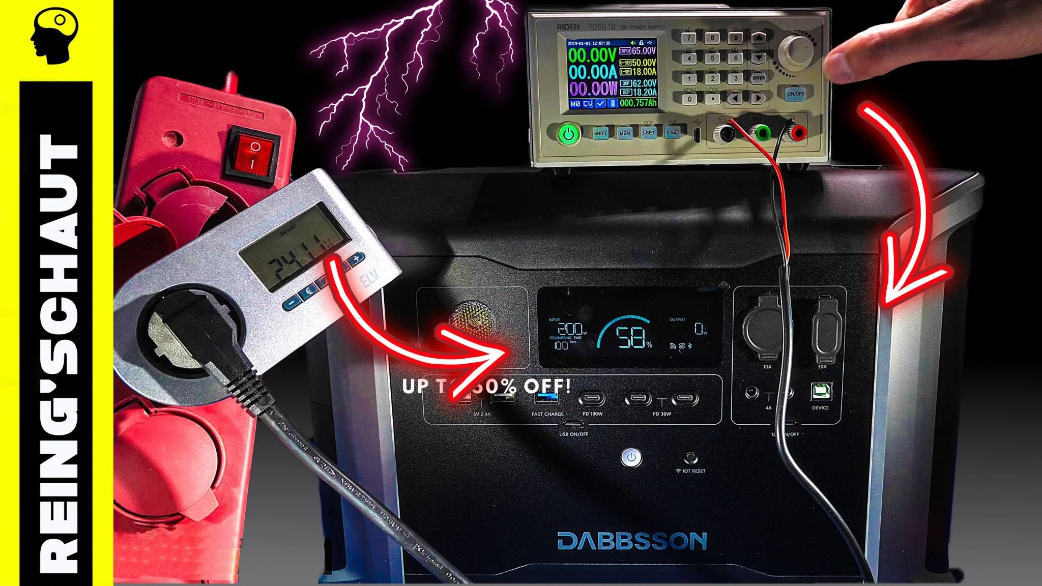 Dabbsson Power Station DBS2300 - reing´schaut!