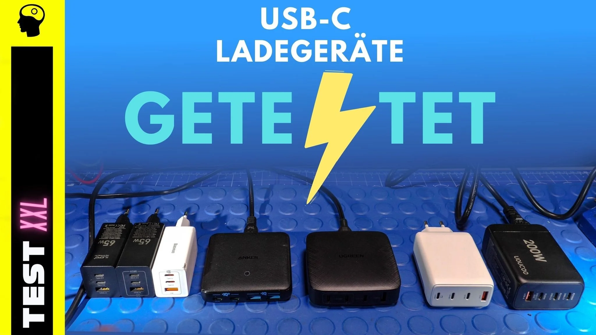 GaN USB-C Charger 65W - 200W - zersägt und getestet!