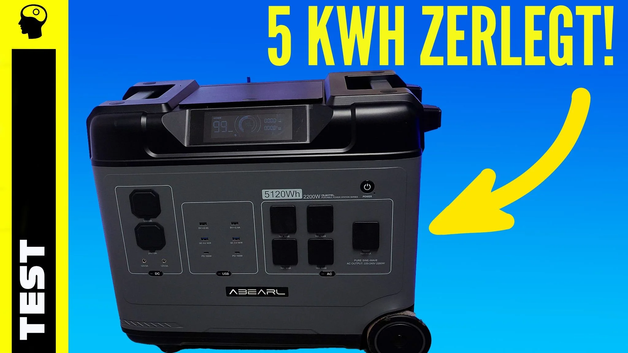 5 kWh auf Rädern: Oukitel P5000 - Reing´schaut!