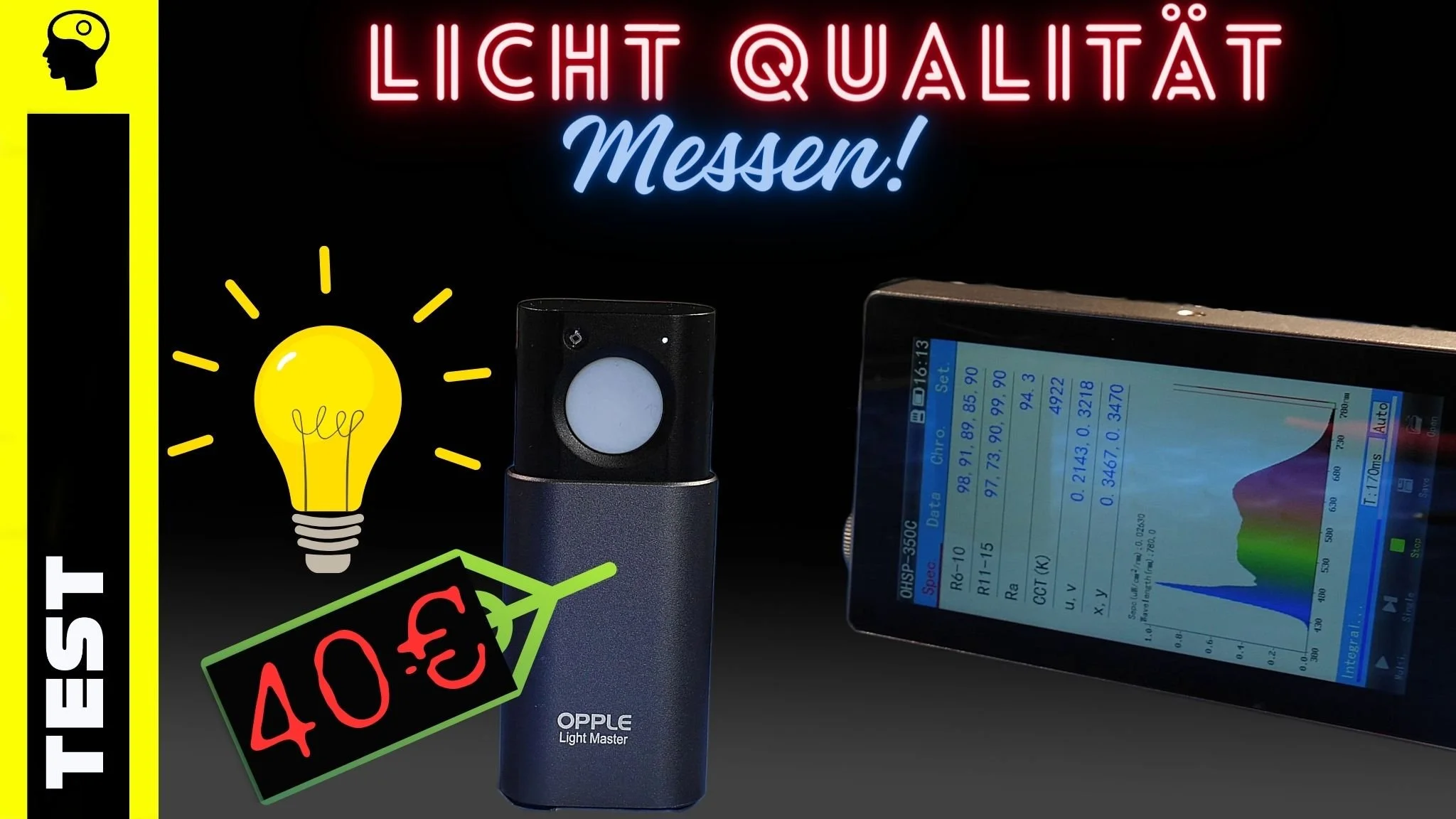 Lichtqualität günstig messen: