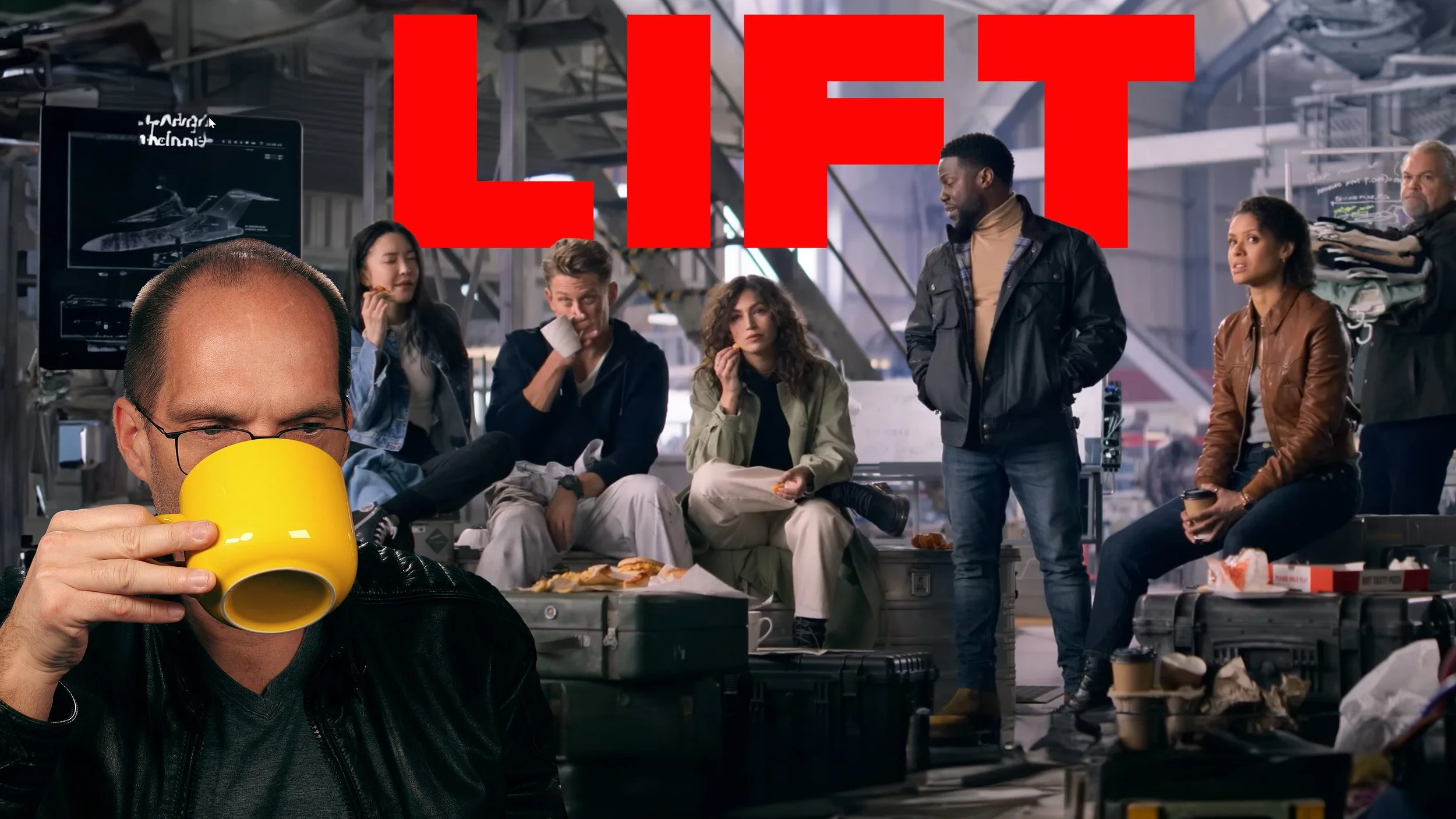 Abwärts! "Lift" der filmgewordene Absturz (Netflix 2024).