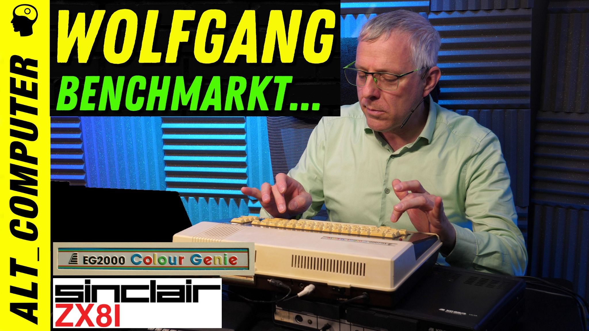 Altcomputer Benchmark Session | Colour Genie, ZX81, KC85/3, Diehl