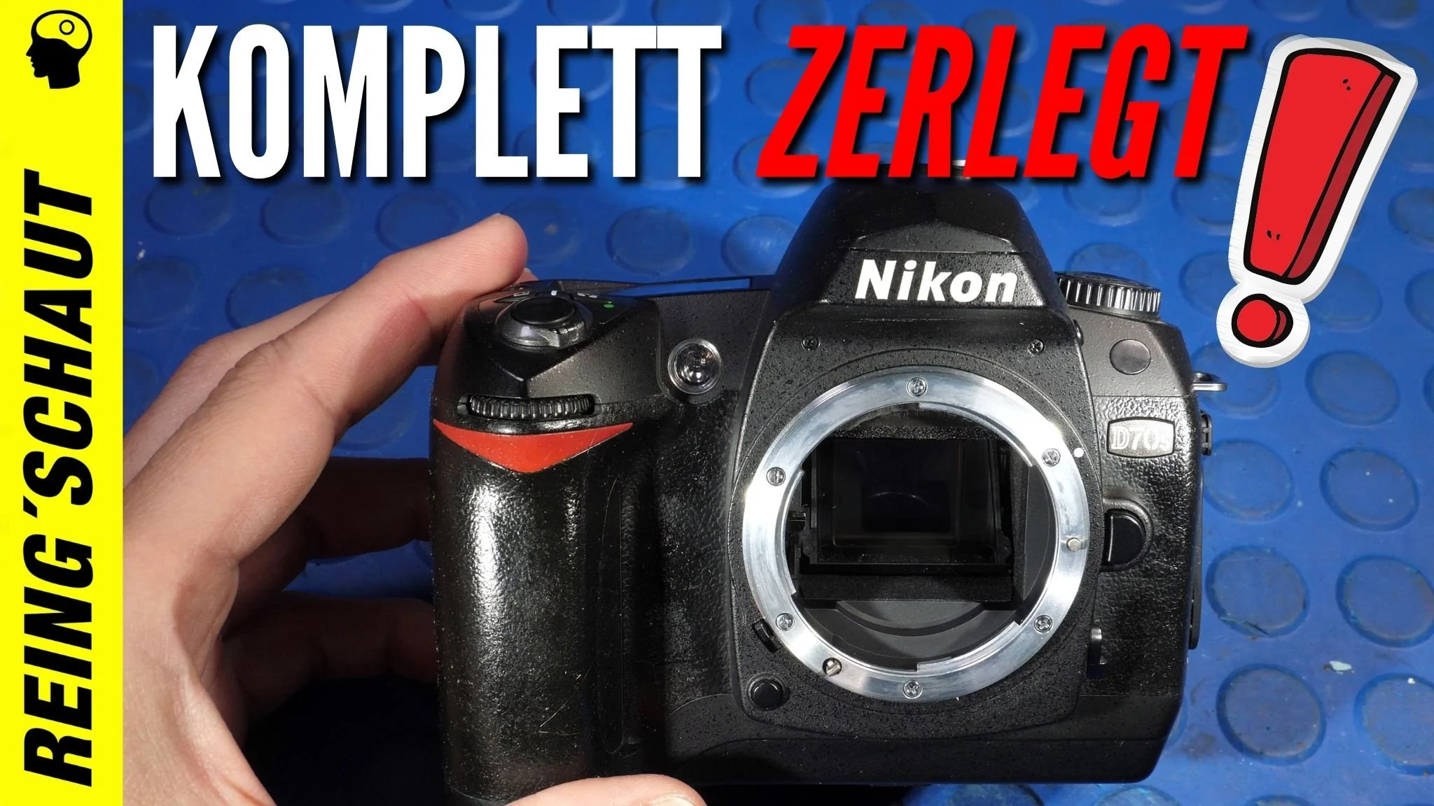 Reing´schaut: Nikon D70 DSLR Teardown!