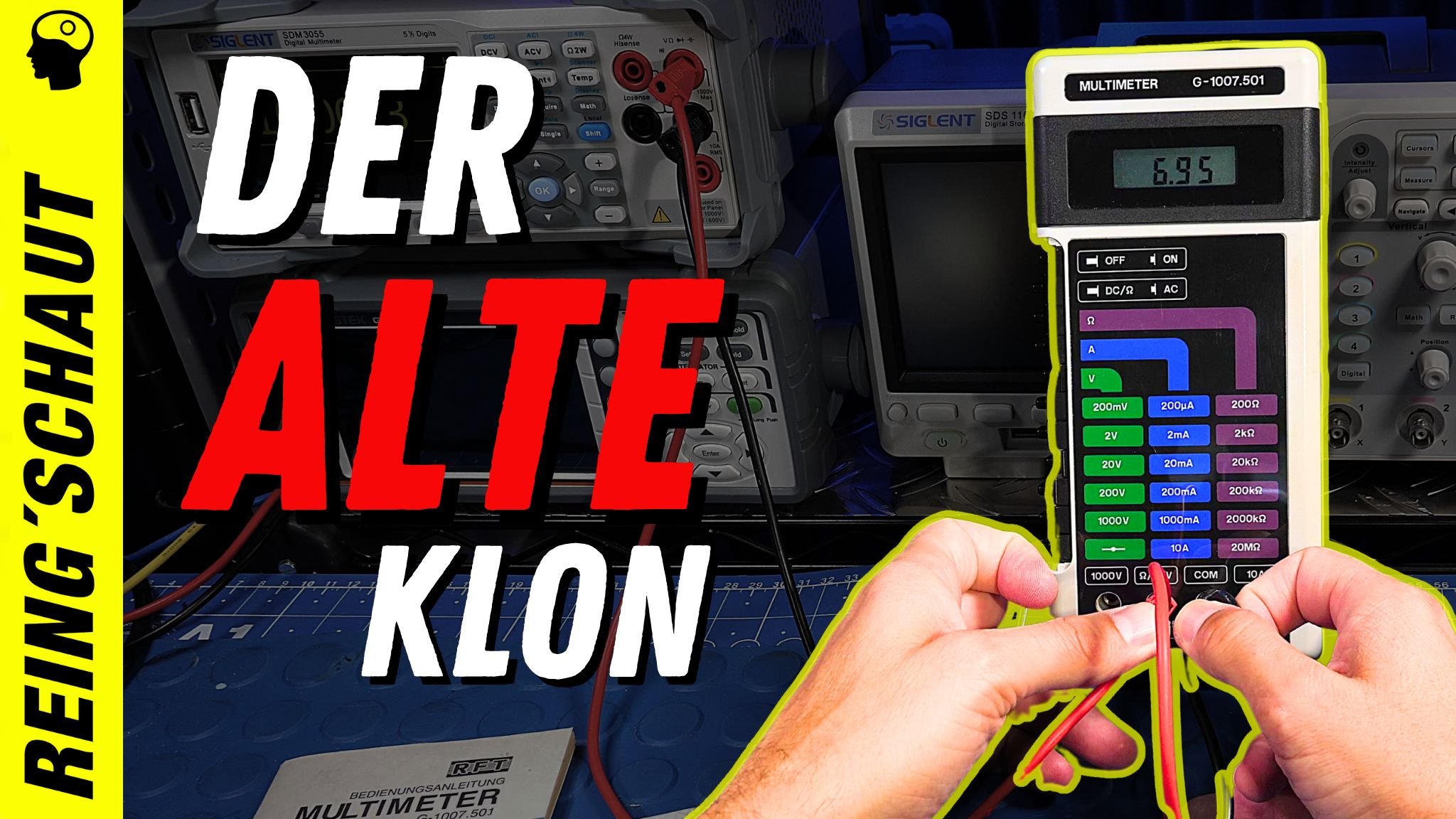 DDR Bolide: Multimeter G-1007.501 von RFT