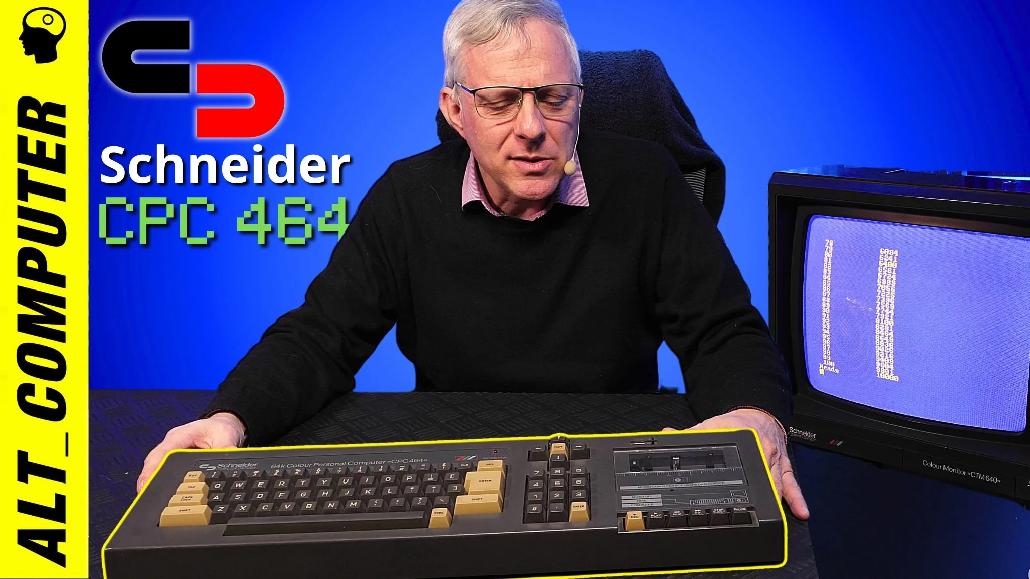 Schneiderfrei! Amstrad CPC 464 | Quecksilber Blinker | Philips EE 2007 Elektronenröhre