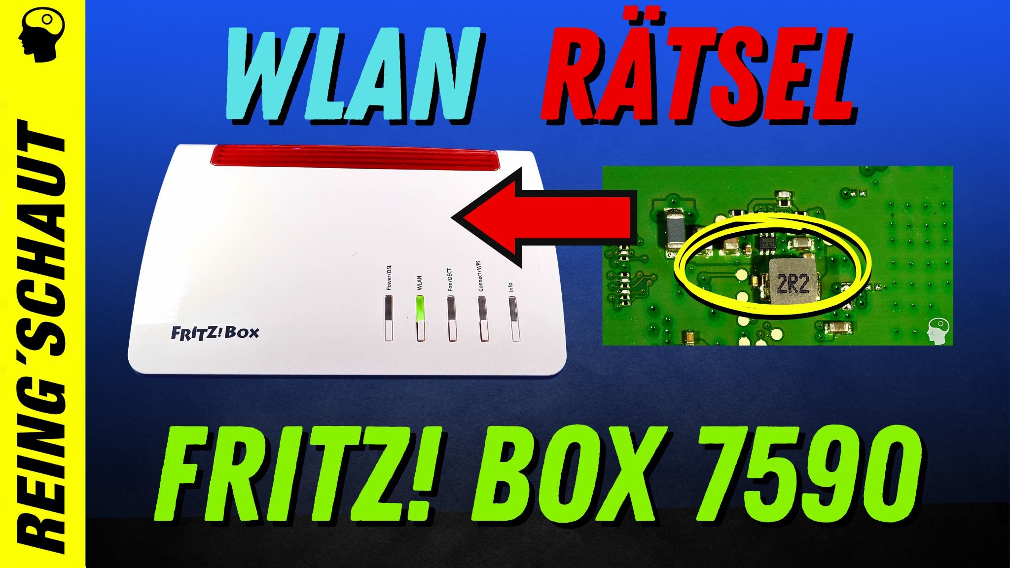 Fehlersuche| Fritzbox 7590 | WLAN Probleme | Spannungsregler