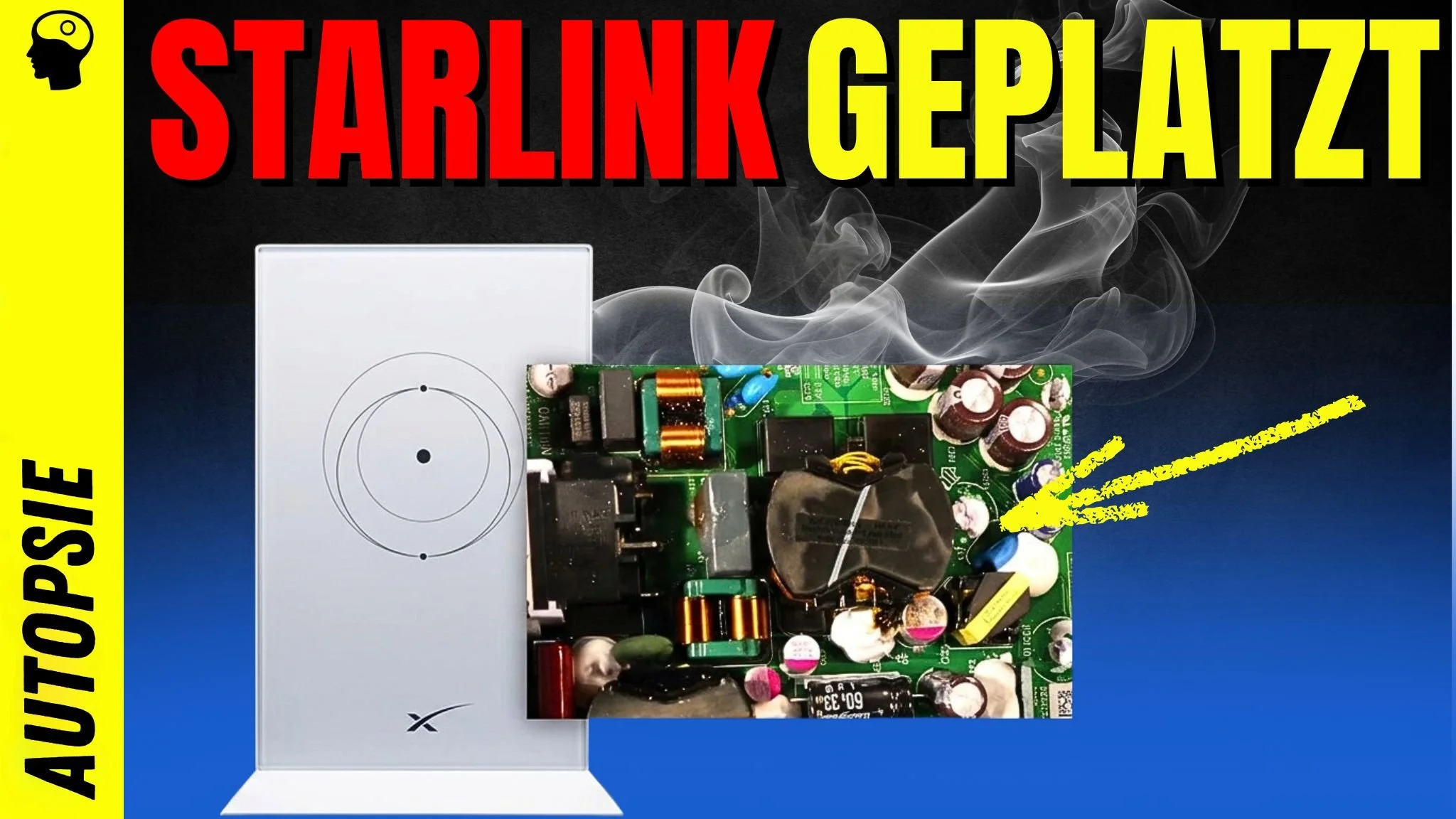 Der letzte Widerstand: StarLink Router Gen 2 abgeraucht