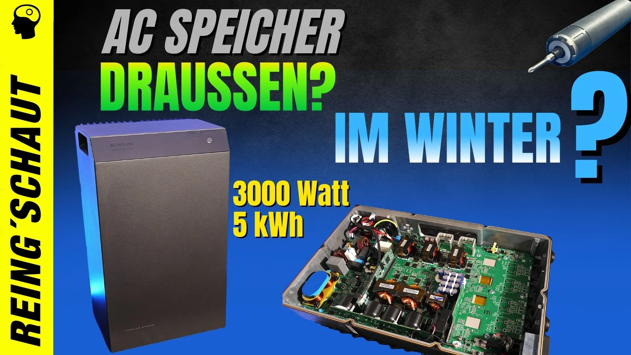 Balkonkraftwerk Speicher zerlegt: Ecoflow STREAM AC5000
