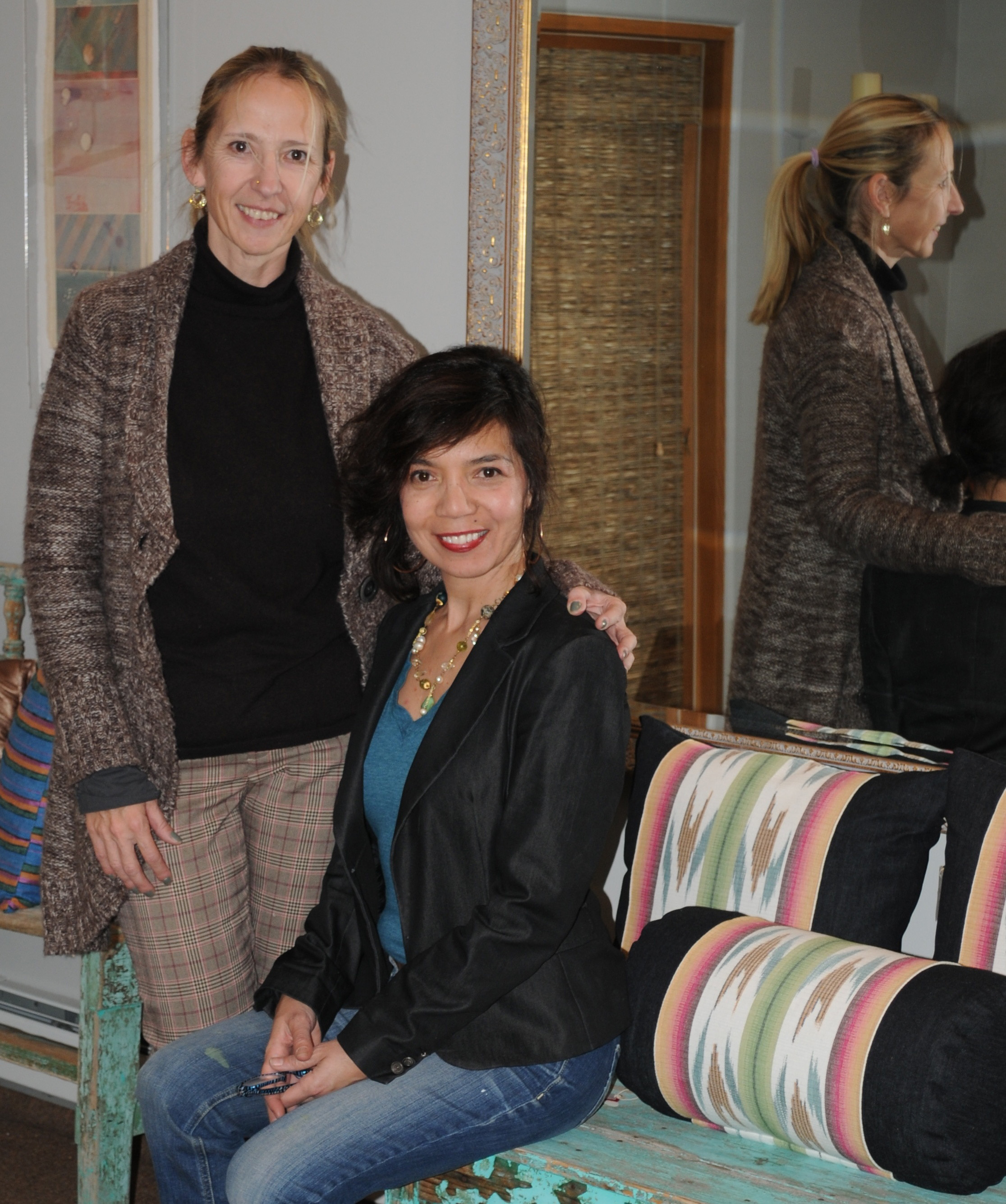 Ande Hambuchen, Jennifer Ashton, "Kissen"  Pillow Play in Santa Fe - An interior & fashion design collaboration