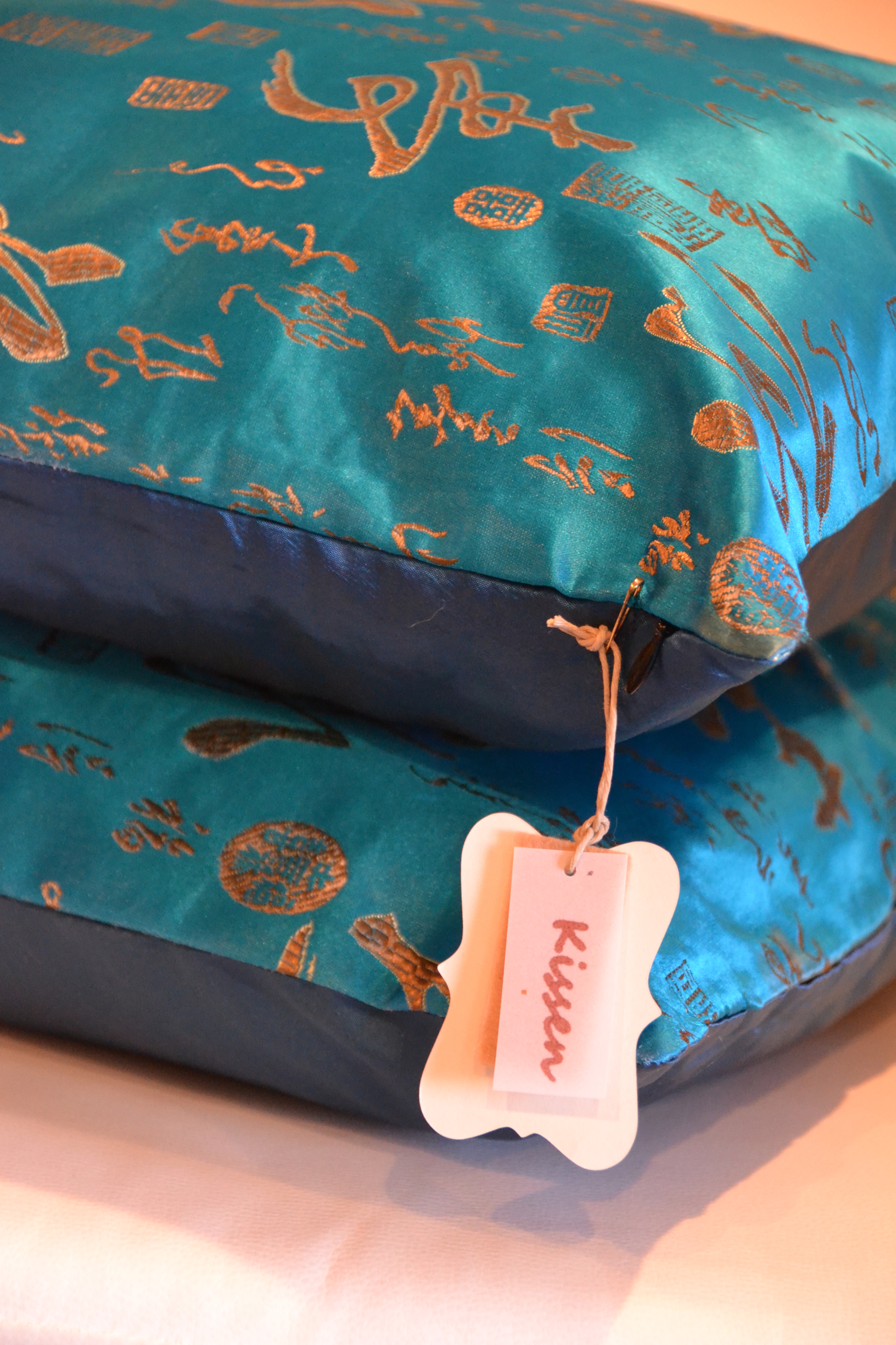 "Kissen"  Pillow Play in Santa Fe - An interior & fashion design collaboration