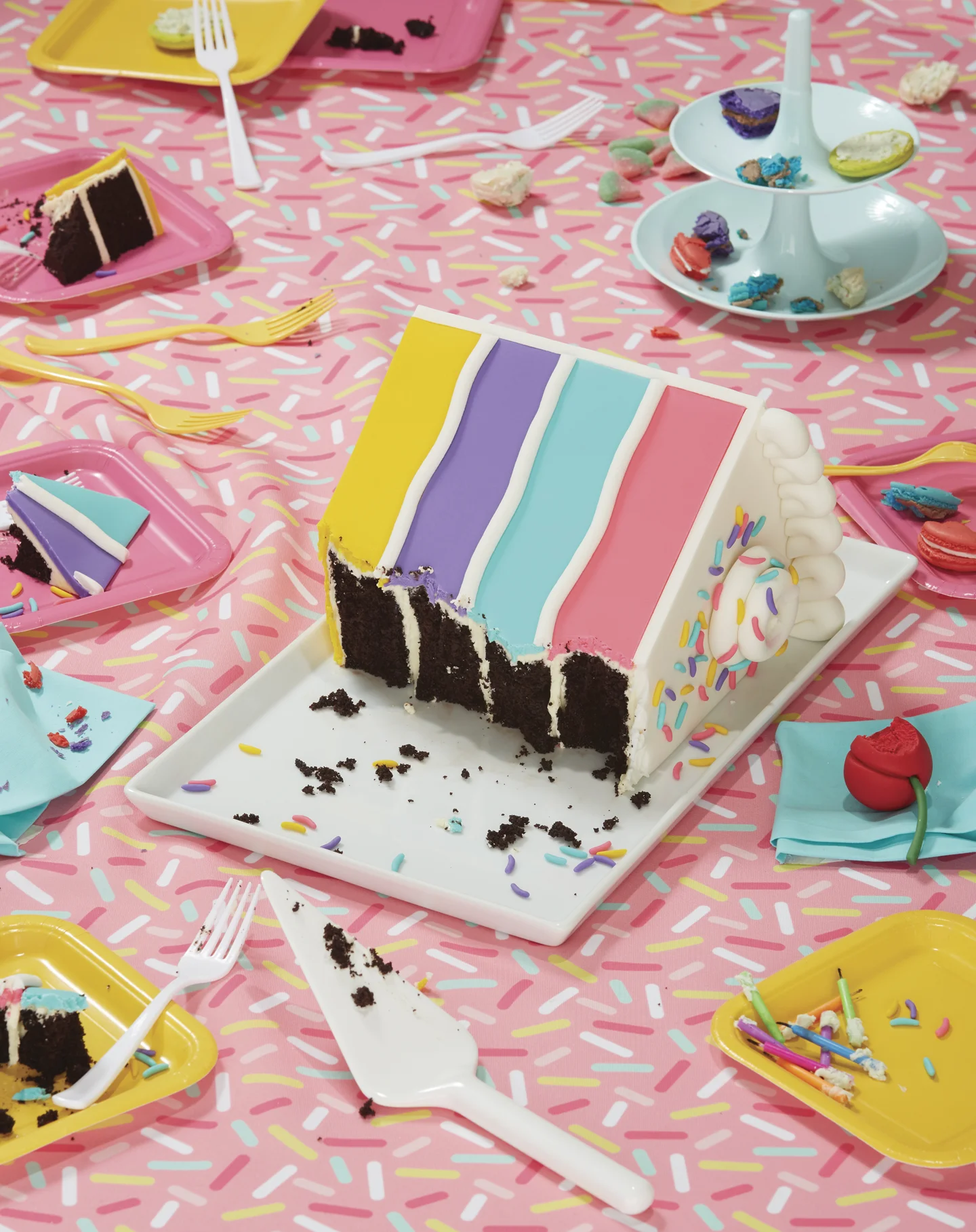 Cake made from cake by Yolanda Gampp.