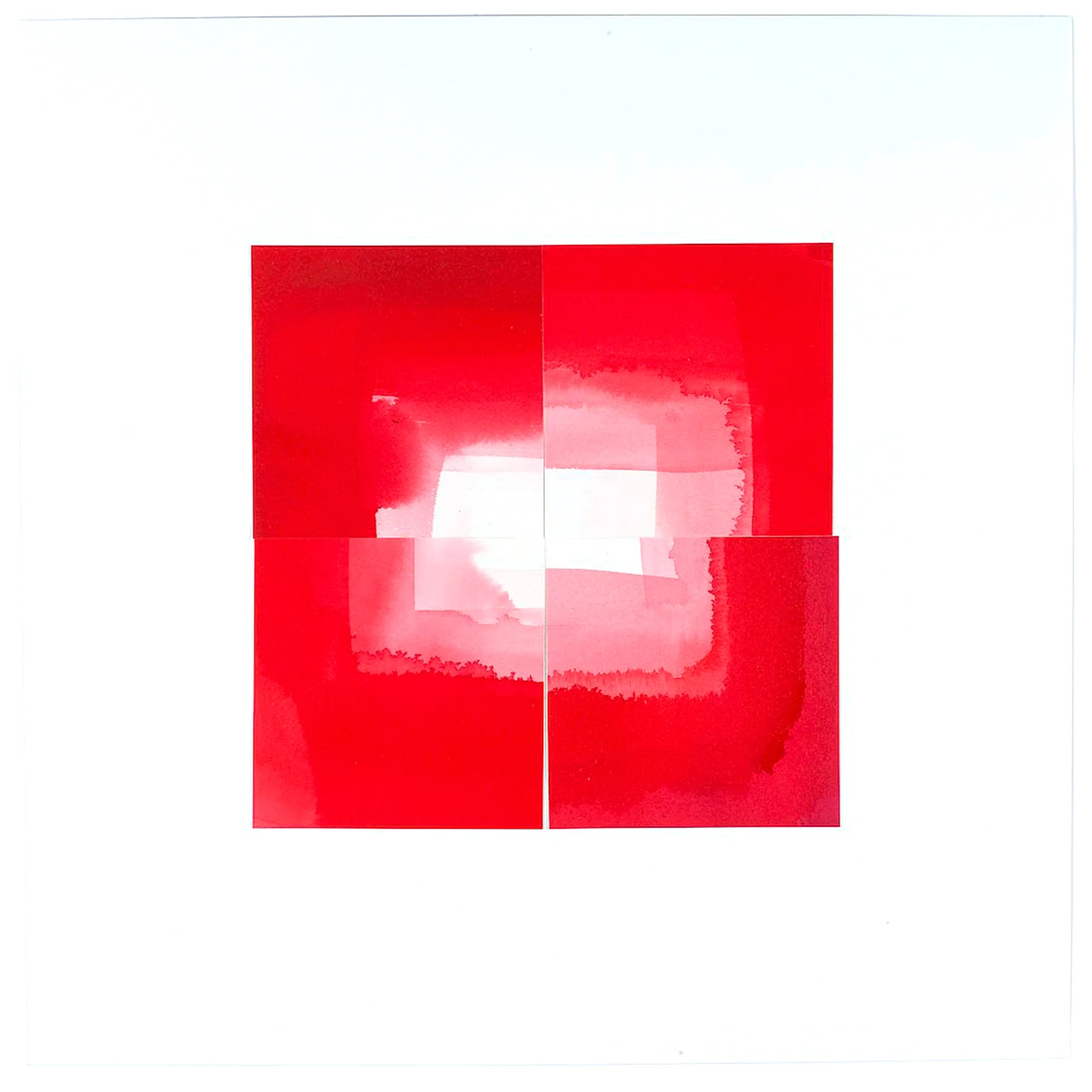 2012 · Medium Collage in Red II