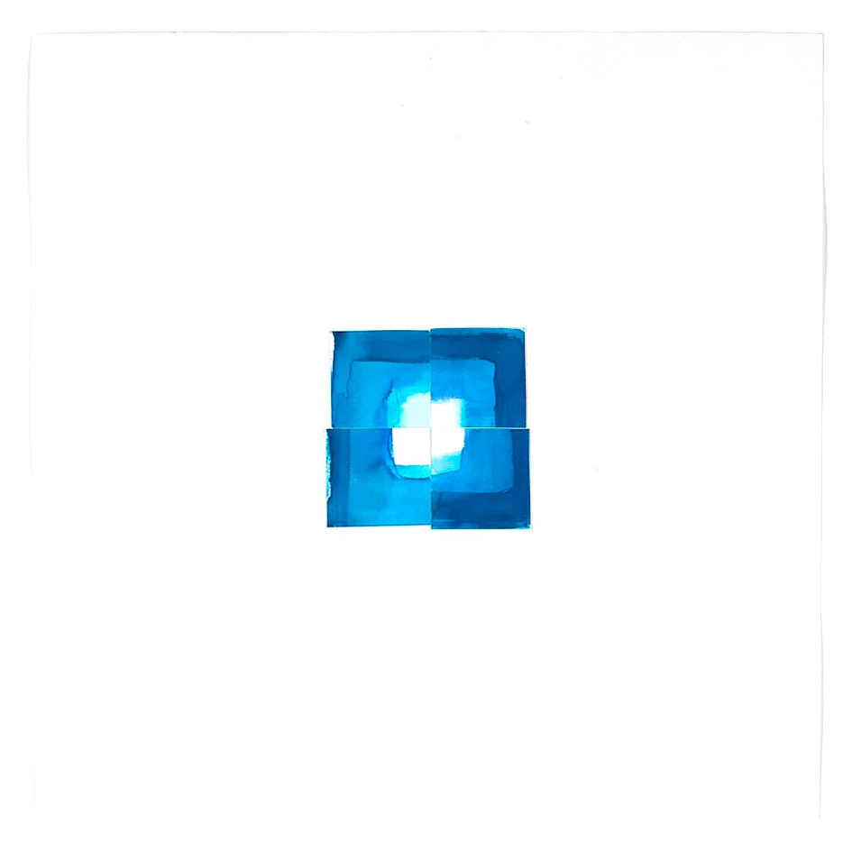 2011 · Small Collage in Blue I