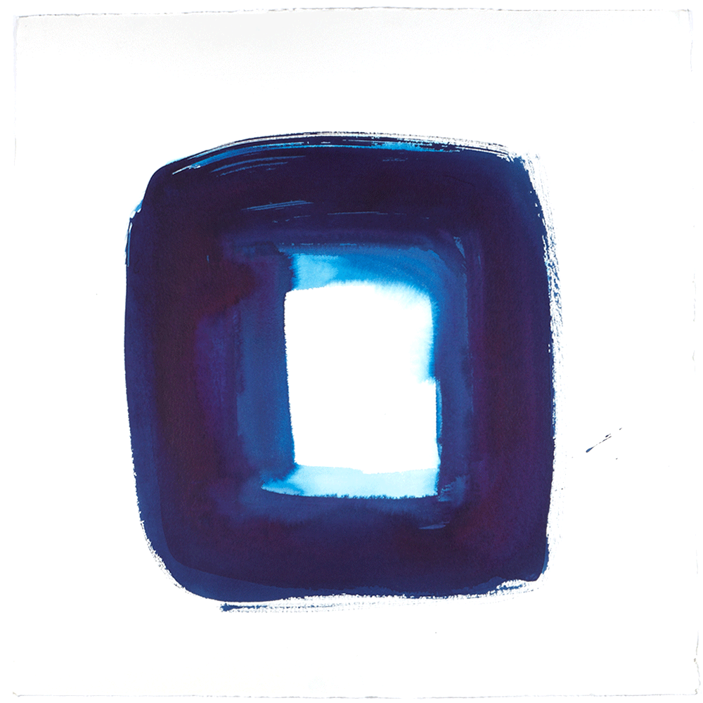 2012 · Aperture in Blue I