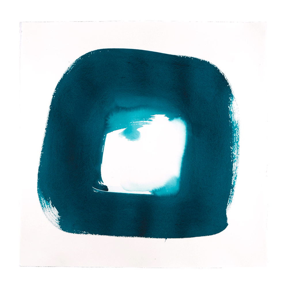 2012 · Aperture in Turquoise II